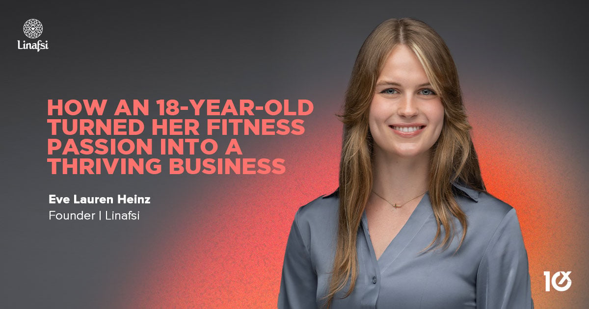 How an 18-year-old turned her fitness passion into a thriving business