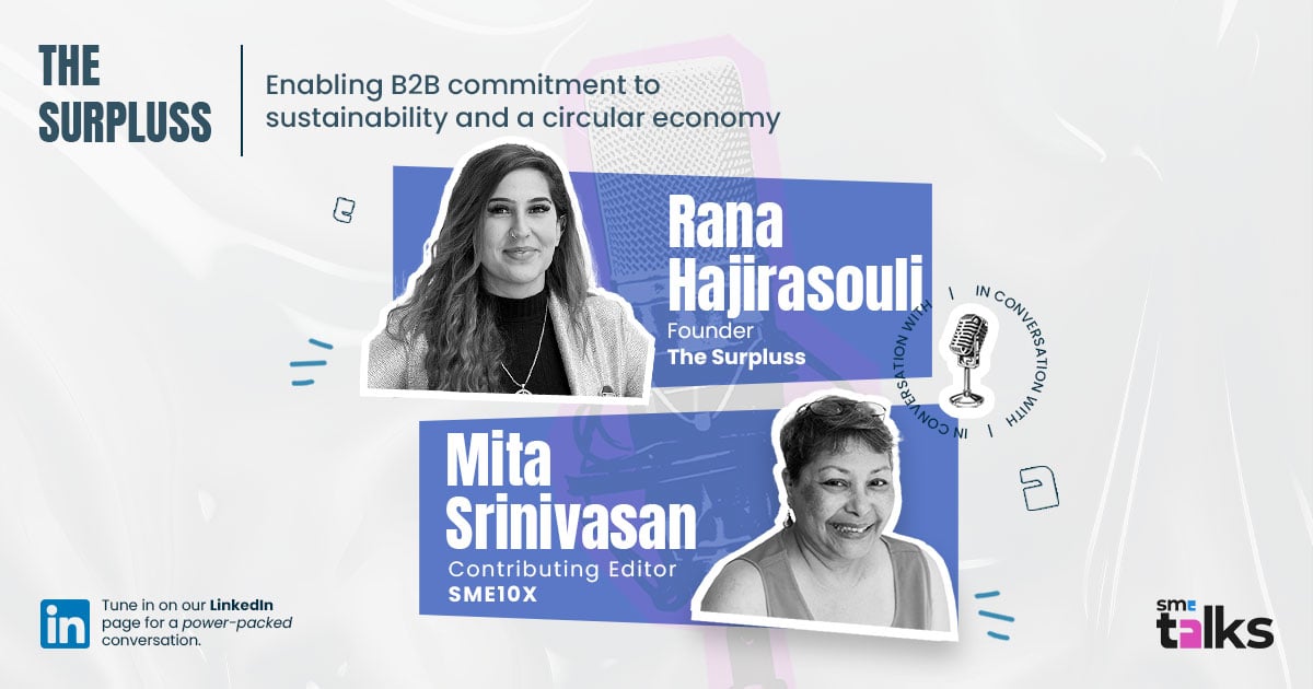 SME Talks - Enabling B2B Commitment to Sustainability and a Circular Economy